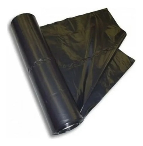 Imagen 2 de 2 de Plastico Rollo Negro 2 Metros Doble 50 Kg 88m Largo 352 M2