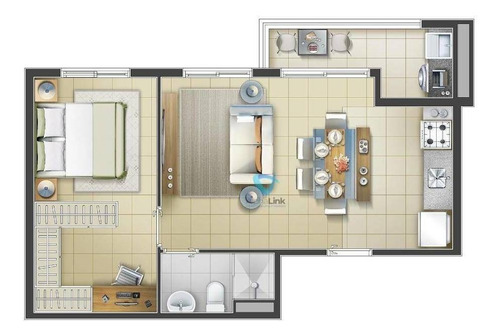 Imagem 22 de 22 de Apartamento Com 1 Dormitório À Venda, 42 M² Por R$ 240.000,00 - Jardim Tupanci - Barueri/sp - Ap2265