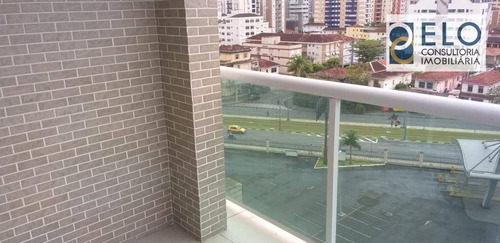 Imagem 22 de 27 de Cobertura À Venda, 89 M² Por R$ 565.000,00 - Campo Grande - Santos/sp - Co0058