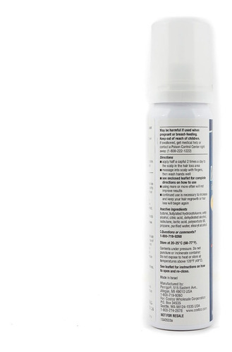 Minoxidil 5% Espuma Foam 3 Meses Tratamiento