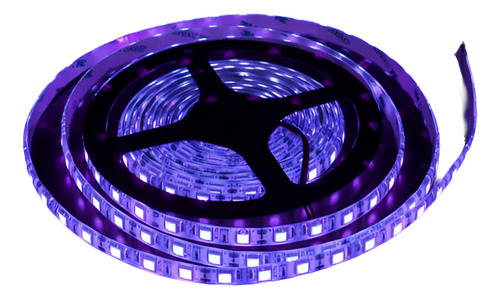 5m Uv 300led 5050 De Violeta Ultra Violeta Resistente Al Agu