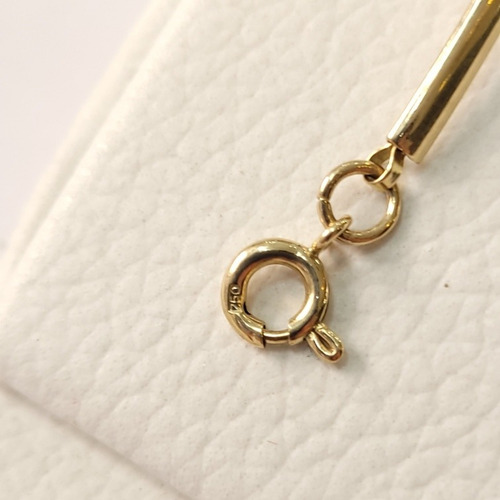 Imagen 2 de 3 de Pulsera Oro 18kts/750 Diseño Italy 4,3grs 19x0,2cm Brumat