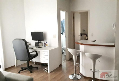 Imagem 2 de 15 de Apartamento Para Venda Em São Paulo, Moema, 1 Dormitório, 1 Banheiro, 1 Vaga - Mom925_2-1019919