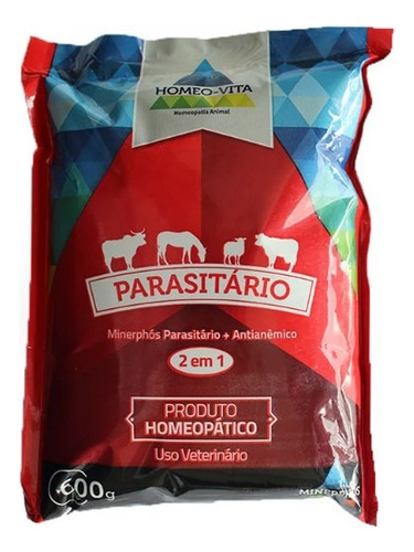 Kit Homeo-vita Parasitario + Antianémico de 600 g, 3 paquetes