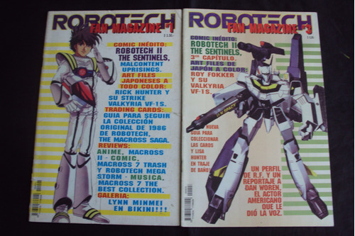 Pack Robotech (2 Ejs)