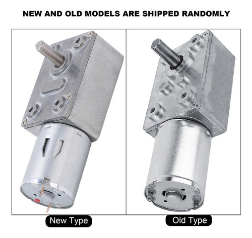 Motor Caja Engranajes Helicoidales Reversible Dc 12v (20rpm)