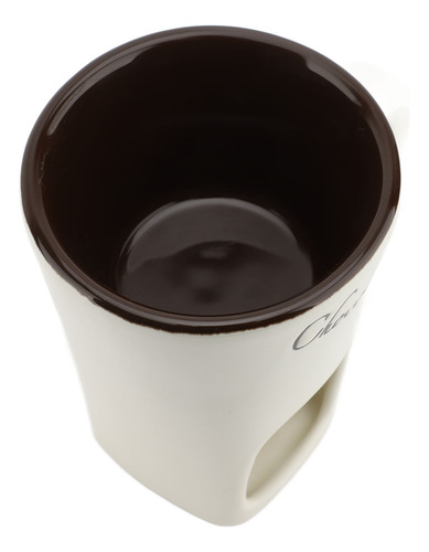 Taza Para Derretir Chocolate, Fondue, Cerámica, Mantequilla,