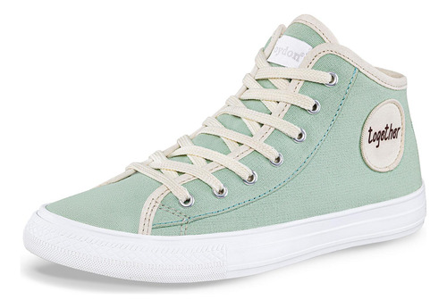 Botines Dorete Alto Verde Para Mujer Croydon