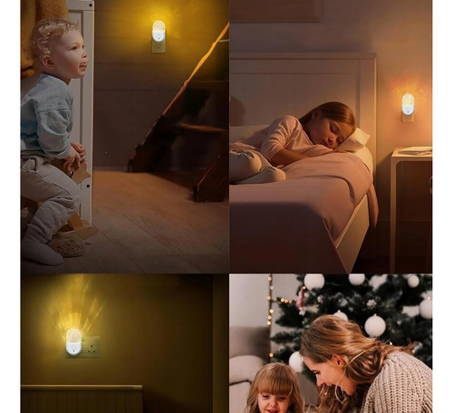 Luz Nocturna De Color Regulable Con Sensor De Luz