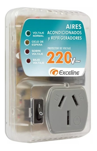 Protector De Voltaje Aire Acondicionado 220v Marca Exceline