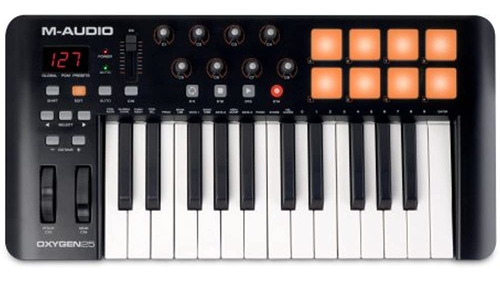Imagen 5 de 5 de M-audio Oxygen 25 Iv | Controlador Midi De Teclado Y Almohad
