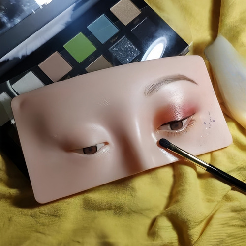 Plantilla 3d De Silicona Para Practicar Maquillaje De Ojos