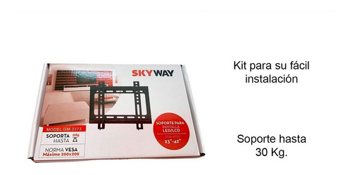 Soporte Skyway GM-3373 de pared para TV/Monitor de 23" a 42"