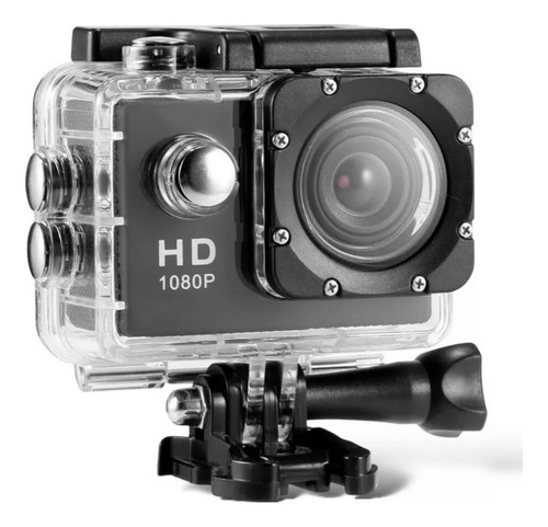Câmera Gocam Action Pro Sport 4k Hd À Prova D'água Com Wifi E Estabilizador De Imagem - Go054 12mpx Ccd Micro-hdmi
