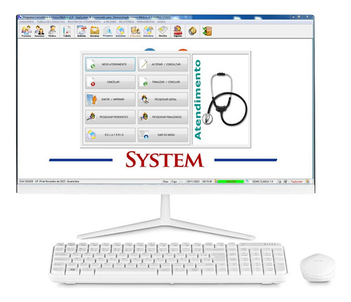 Software Para Consultórios E Clinica Médica V1.0 - Fpqsystem