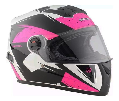 Casco Moto Integral Kontrol M61 Hasgar Certificado Dot Promo