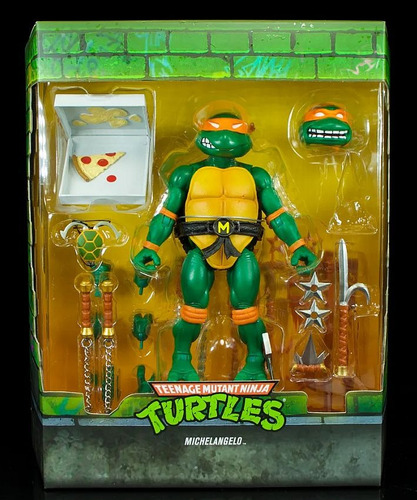 Super7 Tmnt Ultimates Michaelangelo Miguel Angel