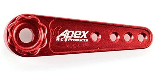 Apex Rc Products Red 25t Futaba Savox Aluminio Servo Horn 3