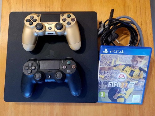 Playstation 4 Slim 500gb + 2 Joysticks + Liberada