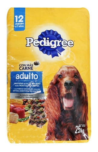 Pedigree Nutricion Completa Alim Perro Bulto 25 Kg