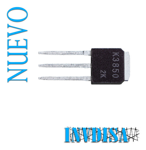 4pzas K3850 / 2sk3850 Transistor Mosfet - N U E V O