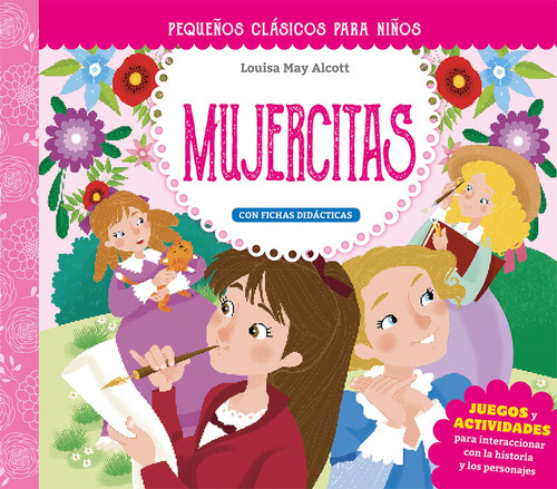 Pequeños clásicos para niños: Mujercitas: No, de May Alcott, Louisa., vol. 1. Editorial PICARONA-OBELISCO, tapa pasta dura, edición 1 en español, 2023