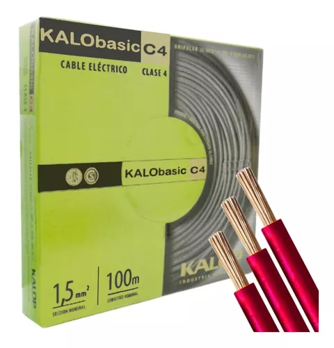 Cable Unipolar 1.5 Mm Kalop Normalizado Iran Categoría 5