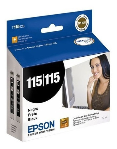 Cartucho T115126 Epson 115 T33 Tx515 Fn T1110