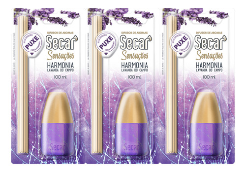 Difusor de Aromas Lavanda Secar 100ml
