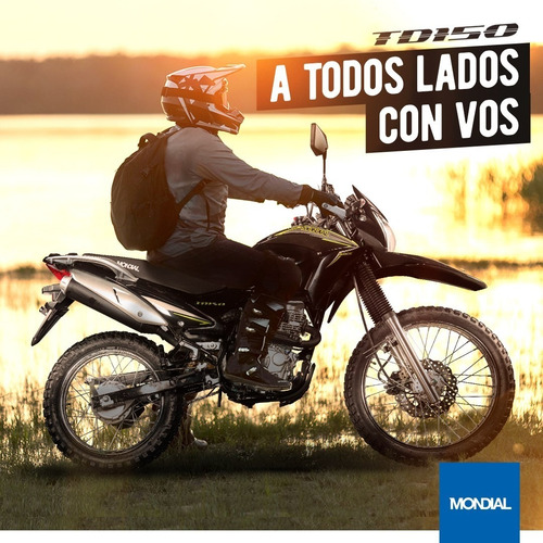 Imagen 10 de 15 de Mondial Td 150cc 0km (ahora 12y18) Arizona Motos (rc)