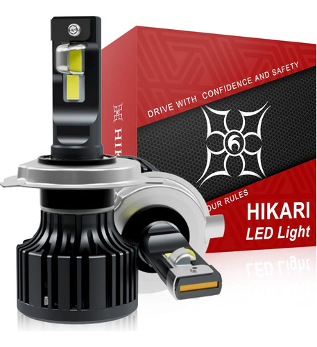 Bombillas Automotrices Hikari Wings Y45-h4 No Aplica