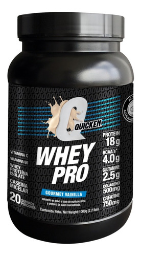 Quicken Pro Whey Protein Aumenta - Unidad a $109999