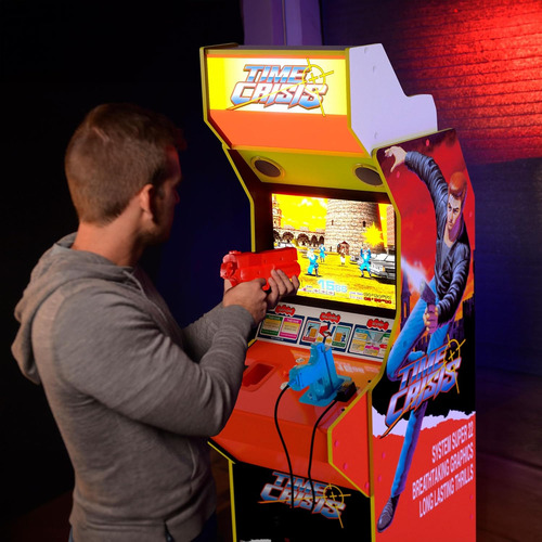 Fliperama Arcade1up Time Crisis Arcade Simulador De Tiro