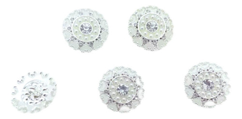 L Botões De Strass De 5 Peças
