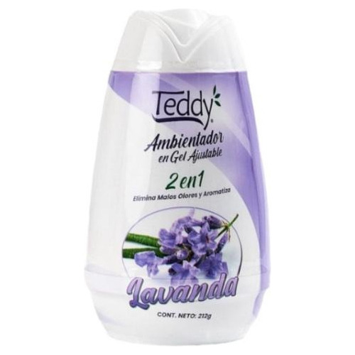 Ambientador Cono Gel De Lavanda 212g  - Teddy