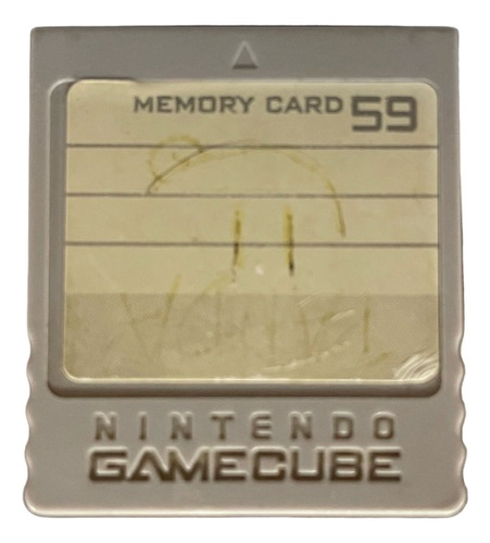 Memoria Nintendo Gamecube 59 Bloques (seminuevo)