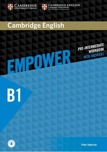 Empower B1 - Workbook With Answer Key + Downloadable Audio