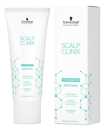 Schwarzkopf Scalp Clinix Soothing Máscara Regeneradora 200ml