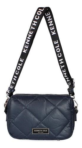 Cartera Acolchada Peyton Azul Kenneth Cole