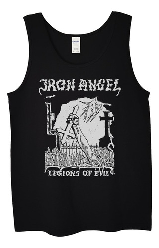 Polera Musculosa Iron Angel Legions Of Evi Metal Abominatron