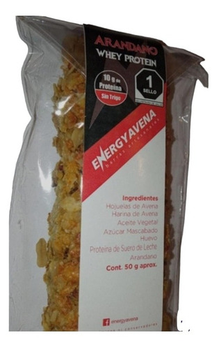 Barritas De Proteína Wey Protein Arándano Y Chocolate (10)