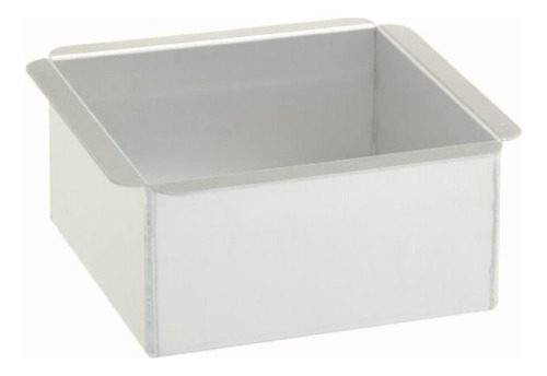 Ateco Molde Cuadrado Profesional De 15.24 Cm X 15.24 Cm X 7
