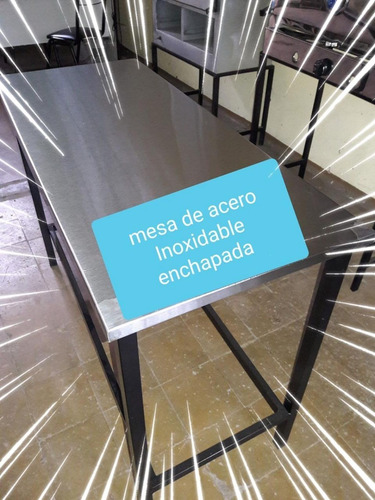 Imagen 3 de 4 de Mesas De Acero Inoxidable Gastronómicas