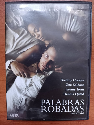 Palabras Robadas The Words Bradley Cooper Dvd La Plata