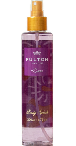 Body Splash Fulton Love X 200ml 