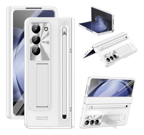 Funda Con Suporte Y Stylus Para Samsung Galaxy Z Fold 6