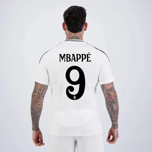Camisa adidas Real Madrid I 2025 9 Mbappé | Parcelamento sem juros