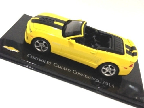 Miniatura Camaro Conversivel 2014 Escala 1/43 Chevrolet Coll