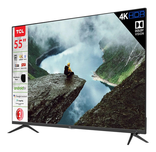 Imagen 2 de 2 de Tv Tcl 55 Pulgadas 4k Ultra Hd Smart Tv Led 55a527