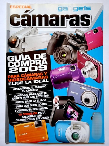 Revista Gadgets Guía Cámaras Kodak Pentax Canon Video Foto